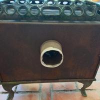 stufa ghisa smaltata Faunus