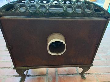 stufa ghisa smaltata Faunus