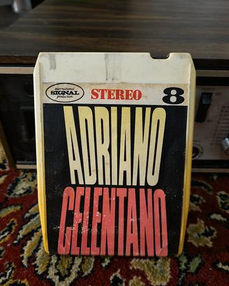 Cassetta Stereo 8 Adriano Celentano – Rara