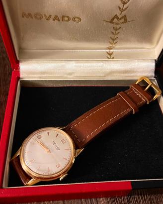 Orologio Movado Fab Suisse vintage + scatola 1950s