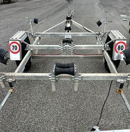 Carrello porta barca