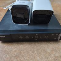 KIT VIDEOSORVEGLIANZA DVR + 2 TELECAMERE