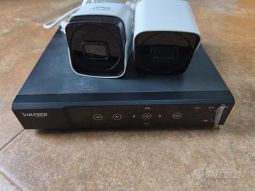 KIT VIDEOSORVEGLIANZA DVR + 2 TELECAMERE