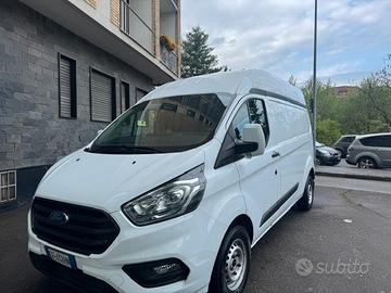 Ford custom lungo tetto rialzato 2021 euro 6d tenp