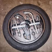 Ruotino di scorta + KIT 125/70 r16 vw golf 8 7 6 t
