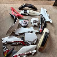 carene cross/motard complete per husqvarna 125 sm