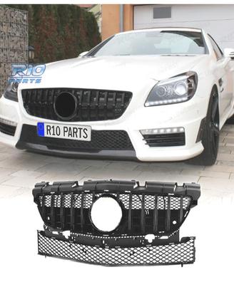 GRIGLIA MERCEDES SLK R172 11-15 LOOK GT-R NERO LUC