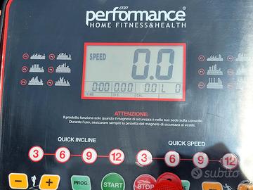 Tapis. Roulant elettrico performance 