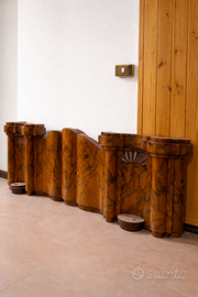 Parti letto legno massello 1900