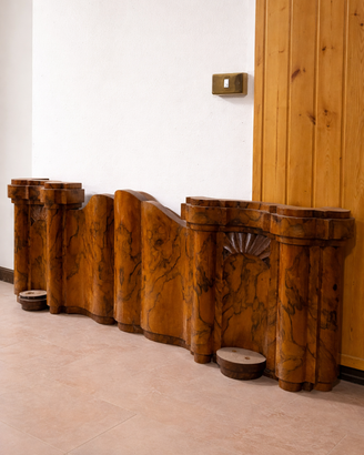 Parti letto legno massello 1900