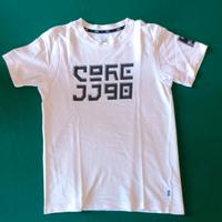 T-shirt girocollo bianca Jack & Jones