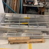 Trabattelli mobili in alluminio altezza 3,5 m