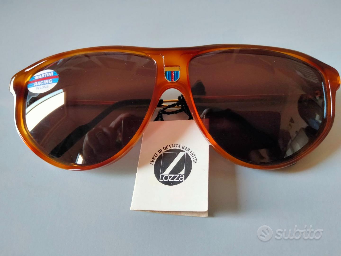 OCCHIALI SOLE VINTAGE MARTINI RACING LOZZA NUOVI Abbigliamento e Accessori In vendita a Ferrara