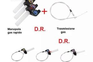 KIT manopola comando PIù trasmissione GAS RAPIDO