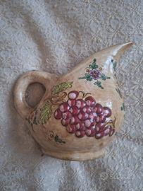 Brocca x vino latte acqua Magnanelli Gubbio