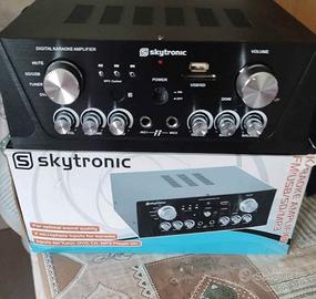 AMPLIFICATORE SKYTRONIC USB SD 2 x 50 watt NUOVO