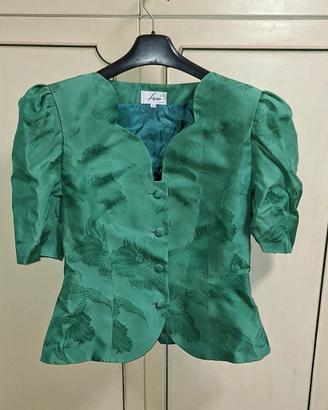 Completo Ferò Couture Donna Verde Tg. 50