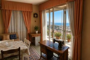 Grande appartamento attico arredato a Sanremo