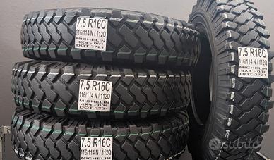4 pneumatici michelin 4x4 7.5 r16c 116n 114n 112q