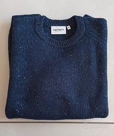 Maglione invernale blu Carhartt taglia M