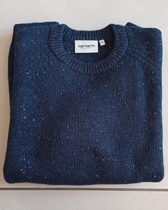 Maglione invernale blu Carhartt taglia M