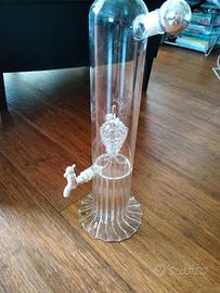 Dispenser di vetro per grappa