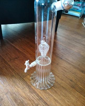 Dispenser di vetro per grappa