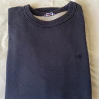 Felpa Champion Blu Vintage