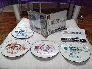 Final Fantasy IX 9 PlayStation 1 PS1 PSX completo