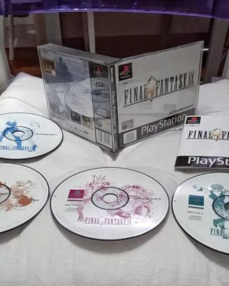 Final Fantasy IX 9 PlayStation 1 PS1 PSX completo