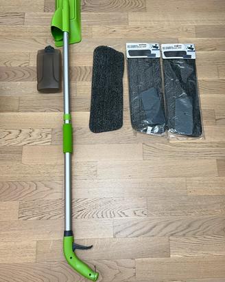Mop spray pulisci pavimento + kit panni