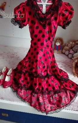 Vestito da ghitana spagnola