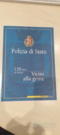 Folder Filatelico Polizia di Stato - 150 Anni