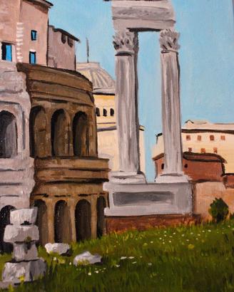 Dipinto teatro Marcello 