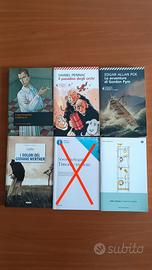 Lotto 5 libri letteratura classica