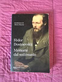 Libro 'Memoria dal sottosuolo' di Dostoevskij