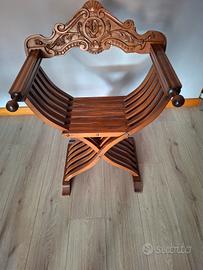 sedia in noce