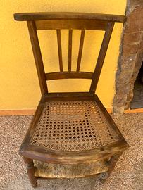 Sedia antica originale
