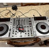 Cdj 860+ mixer djm 600+ fly case