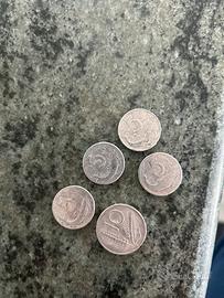 Monete lire da coll