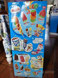 Tabelle in metallo gelati Algida e Motta