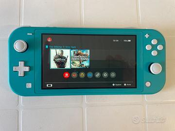 Nintendo Switch Lite con giochi e accessori