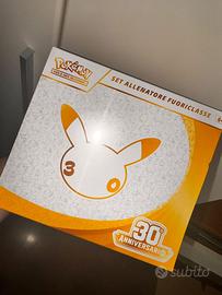 Set Allenatore ETB 30 anniversario Pokemon