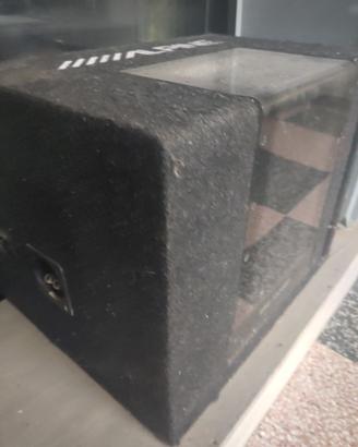 Subwoofer in cassa Alpine SBG-1224BP