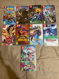 Lotto giochi Ninteneo Switch (2 foto)