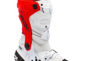 Stivali Sidi Rex Air Moto Racing bianco rosso
