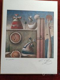 litografia Carlo Mirabasso, I due filosofi