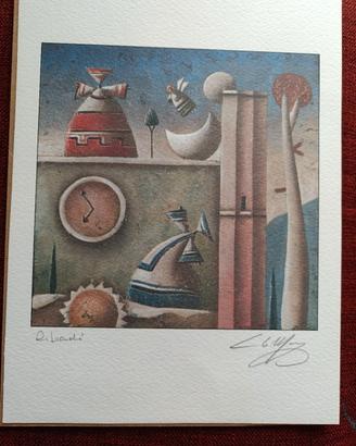 litografia Carlo Mirabasso, I due filosofi