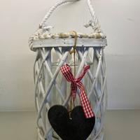 Lanterna shabby chic con cuore ❤️