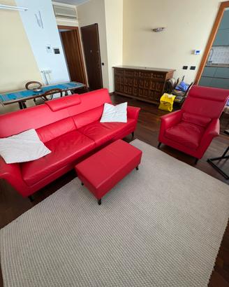 Set Frau divano, poltrona, pouf